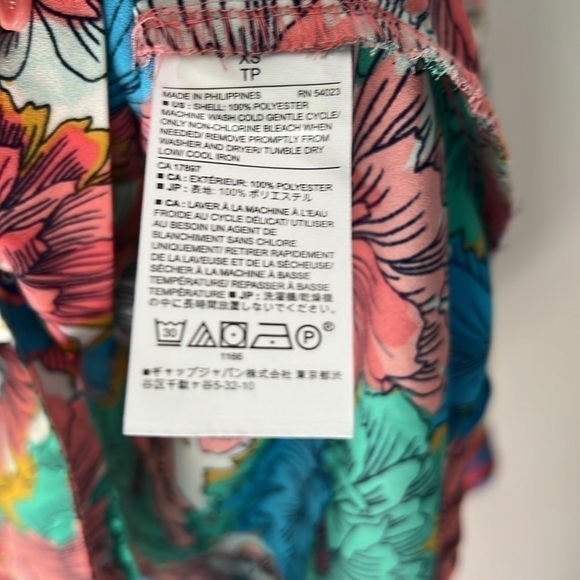 Banana Republic Floral Blouse Multicolor - Picture 6 of 8